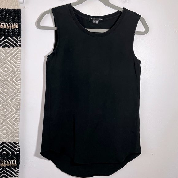 Theory black silk camisole - Picture 1 of 6
